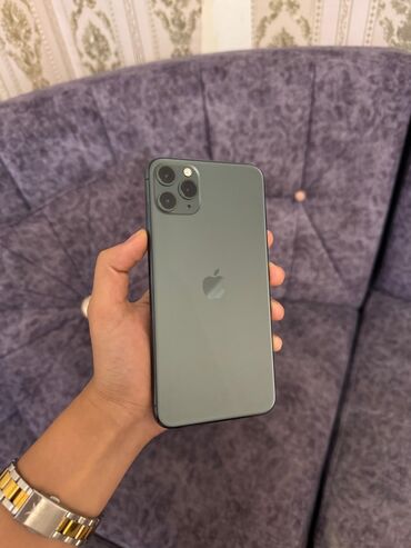 Apple iPhone: IPhone 11 Pro Max, 256 GB, Matte Midnight Green