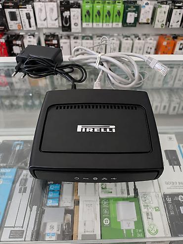 adsl modemler: Pirelli ADSL2+ Modem Router - ADSL2+ dəstəyi ilə sabit və sürətli — 1