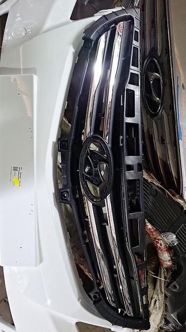 go park: Передний комплект для Hyundai Соларис рестайлинг: бампер, облицовка — 3
