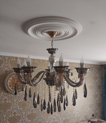 günəş enerjisi ilə işləyən lampalar: Çılçıraq, 8 lampa
