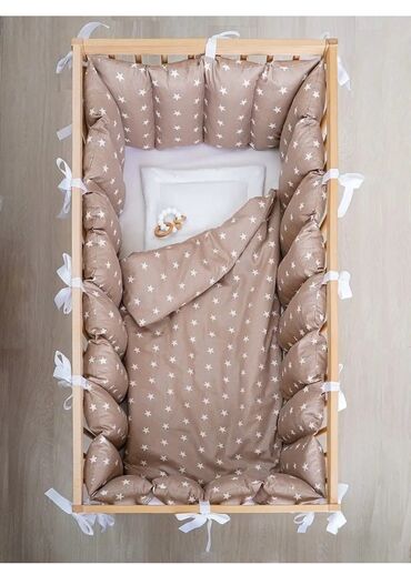 кроватки для новорожденных бишкек: Бортики на кроватку, из хлопка и гипоаллергенного материала