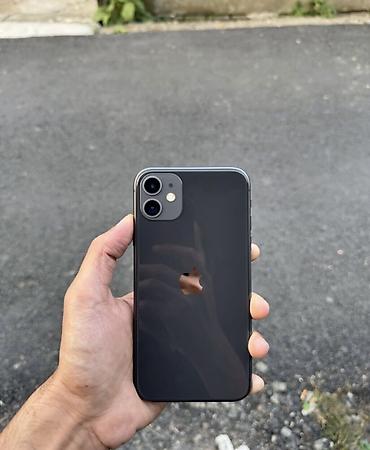 IPhone 11, Б/у, 128 ГБ, Черный, 72 %