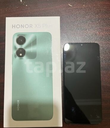 honor 8a: Honor X5, 64 GB, Barmaq izi