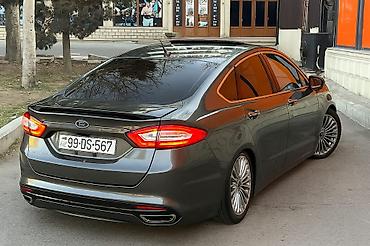 chevrolet cruze salon: Ford Fusion sedan – geniş və komfortlu salon - Dəri oturacaqlar, ön — 8