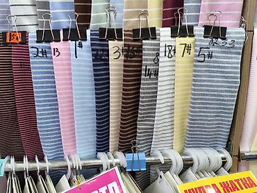 bed sheets: Сорочечная ткань в полоску - Назначение: пошив рубашек, блуз — 4