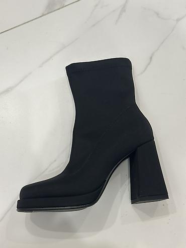 Ботинки и ботильоны: Ботинки, 35.5, 36, 36.5, Zara, Новый, цвет - Черный — 2