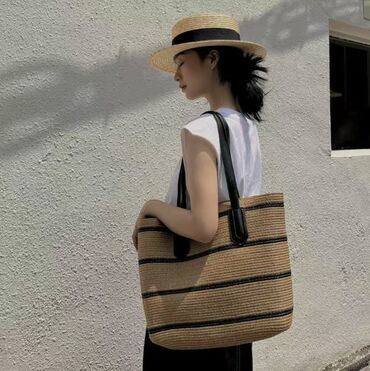 спорт сумки: Летняя соломенная плетенная сумочка можно по городу и на пляж