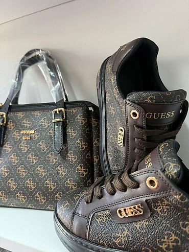 guess patike: Samo patike od 36-40 - Dizajn: prepoznatljiv GUESS monogram u tamno — 1