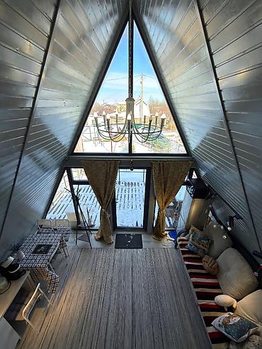 Продажа дач: 🏡 Продаётся A-Frame дом в Арашане 🌄 📍 село Арашан, закрытое дачное — 8