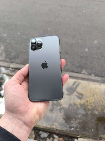 продажа айфон 11: IPhone 11 Pro, Колдонулган, 256 ГБ, Desert Titanium, Заряддоочу түзүлүш, Коргоочу айнек, Каптама, 97 %