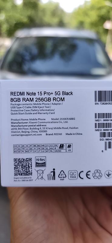note 2: Смартфон Xiaomi Redmi Note 15 Pro+ 5G (Black) Ключевые — 2
