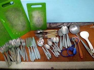 Наборы посуды: Набор посуды для сервировки стола, стекло/фарфор. Состав: - 1 — 9