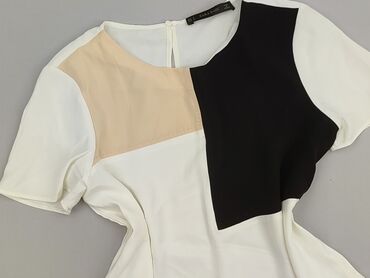 biała sukienka marynarka zara: Zara, Bluzka damska, rozmiar S