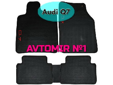 vaz sükanı: Audi Q7 ucun silikon ayaqaltilar "AILERON", "NOVLINE", "LOCKER"