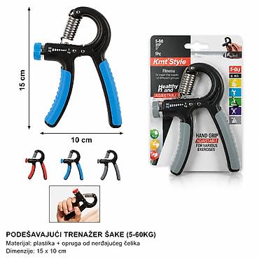 kinezi trake decathlon: KMT Podesivi grip 2002165 Podesivi trenažer šake za jačanje stiska i — 1