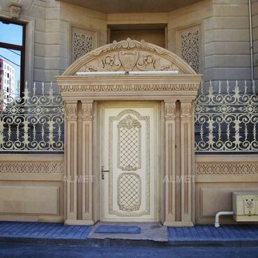 Həyət darvazaları: Görkəmini zamanla itirməyən, karoziyaya davamlı Alüminium Qapı və -da lalafo.az — 5 Həyət darvazaları: Görkəmini zamanla itirməyən, karoziyaya davamlı Alüminium Qapı və — 5