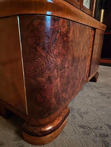 Антиквариат: Сервант-витрина буфет Лейпциг. Ретро. ГДР 1960 год. Фабрика Robert — 6