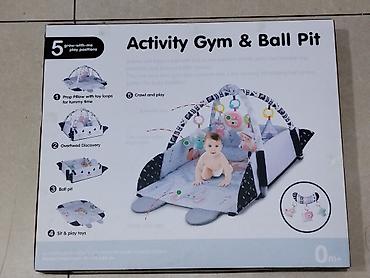 Игровой коврик‑манеж Menggao Activity Gym &amp; Ball Pit 0+