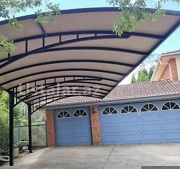 saat divar: Polikarbonat naves və çardaq işləri 🏠 Həyətyanı sahə, avtomobil — 2