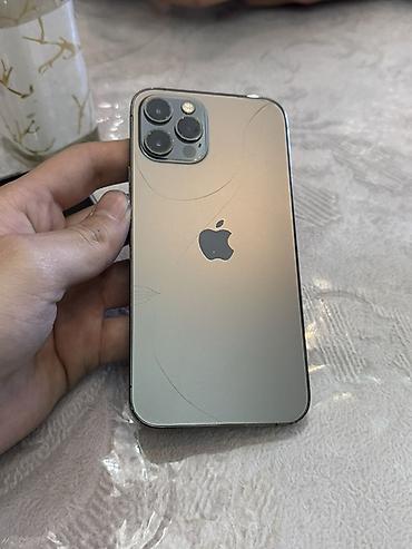 IPhone 12 Pro, Б/у, 256 ГБ, Графит, Чехол, Кабель, 79 %