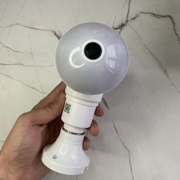 камеры видеонаблюдения бишкек онлайн: WI-FI Камера 360° + Умеет освещать комнату | Гарантия + Доставка •