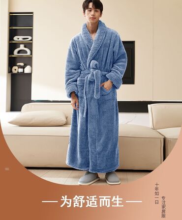 Домашние костюмы: Мужской домашний костюм, Новый, цвет - Синий, Самовывоз, Платная доставка — 8