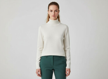 h m sukienka sweter: H&M, Golf damski, rozmiar S