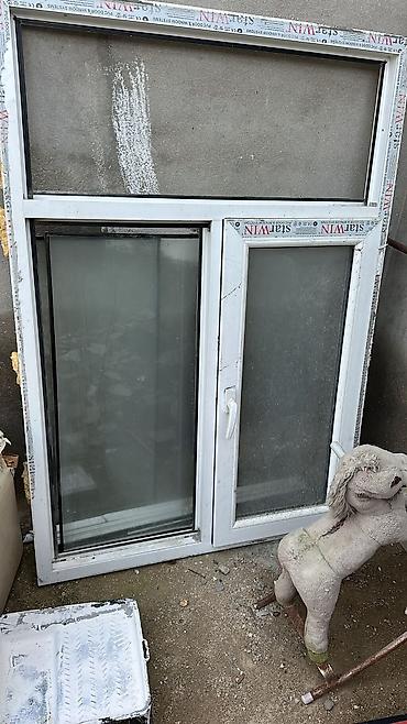 iwlenmiw plastik qapi: PVC qapı-pəncərə bloku - Material: PVC profil (StalWIN tipli). - — 1