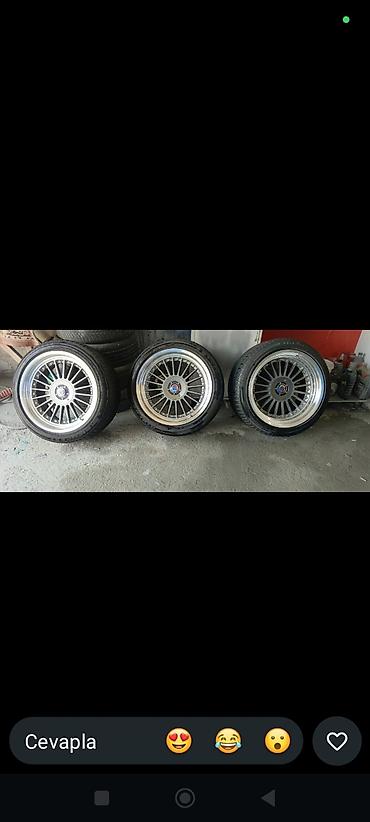 islenmis avtomobiller: BMW tərzli çoxşüalı dizayna malik 3 ədəd yüngül lehimli disk və təkər — 4