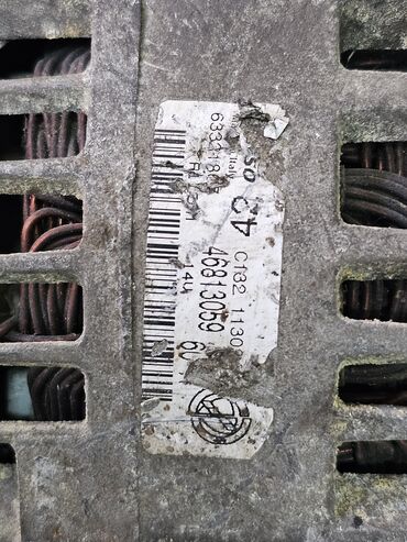 Генераторы: Генератор Fiat 2001 г., Б/у, Оригинал, Германия — 2