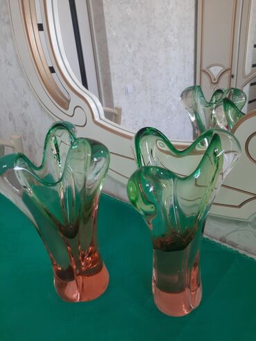 Вазы: ВИНТАЖНЫЕ ВАЗЫ!!! БОГЕМИЯ!!! ЧЕХИЯ!!! ВСЕ АБСОЛЮТНО В НОВОМ — 15