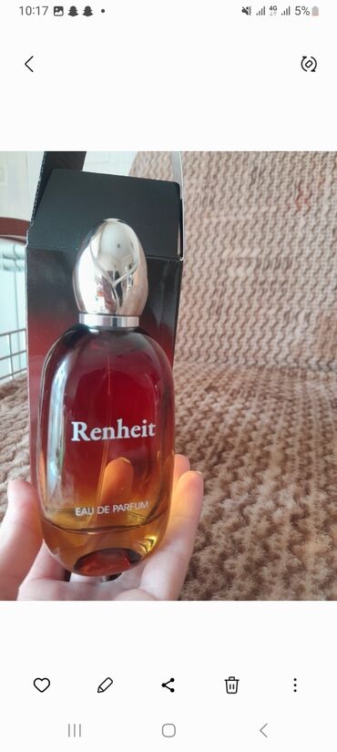 ətr: Renheit dubay ətri .2 dəfə istifadə olunub