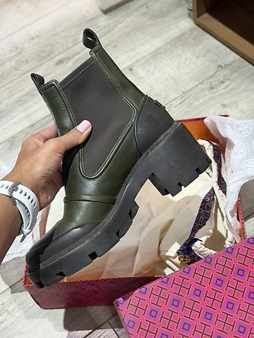 tory burch: Ботинки, 39, Tory Burch, Б/у, цвет - Зеленый — 7