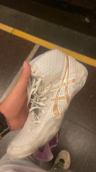 asics кроссовки: Məhsul: ASICS güləş ayaqqabısı orjinal 3/4 gün geyinilib Wp/ 060 660 — 1