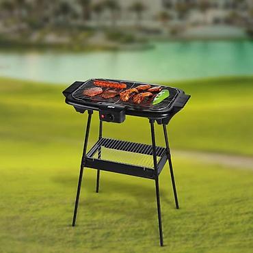 Kabab malları: №: 12526 Məhsulun adı: Elektrikli manqal BBQ 2000W Geepas GBG5480 — 2