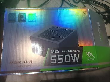 i5 3570: Блок питания Vayyn MBS 550W Bronze Plus, полностью модульный - — 1
