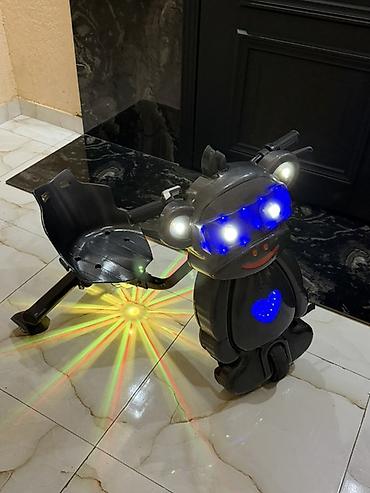 pedallı maşın: Uşaq üçün elektrikli əyləncə skeyti – robot dizaynlı drift kart — 6