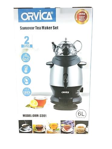 samovar almaq: Elektrikli Samovar Orvica 3301 - 2200W - 5L - Ağ/Qara - 79.99AZN — 2