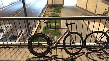 time try: Фикс‑байк TSUNAMI (single speed/фикс) Карбон есть все детали карбон - — 1