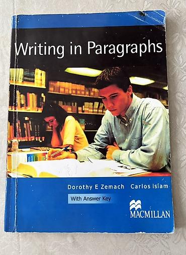 Учебная литература: Məhsul: “Writing in Paragraphs” – Dorothy E. Zemach və Carlos Islam — 1