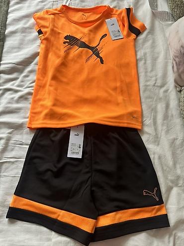 Dəstlər: Puma uşaq idman dəsti - Brend: Puma - 2 parça: qısaqol idman köynəyi — 1