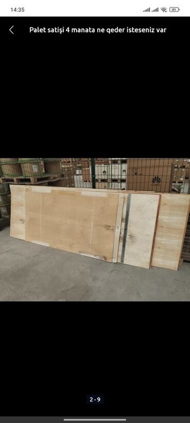 Palletlər, paddonlar: Məhsul: Kontrplakdan hazırlanmış ağır yüklər üçün sənaye palet — 11