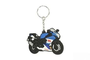 torbice ps: Privesak za ključeve – motocikl Suzuki GSX-R (gumeni 3D dizajn) - — 1