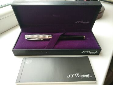 подарок любимой: ДОРОГОЙ, СТАТУСНЫЙ ПОДАРОК! Перьевая ручка S.T.Dupont Olympio Large