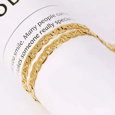 Ogrlice: Ogrlica 18K pozlata
Cena:1500din — 4