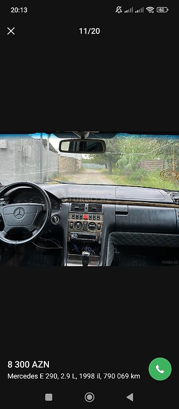 Mercedes-Benz: Mercedes-Benz E-Class: 2.9 l | 1998 il Sedan -da lalafo.az — 8 Mercedes-Benz: Mercedes-Benz E-Class: 2.9 l | 1998 il Sedan — 8