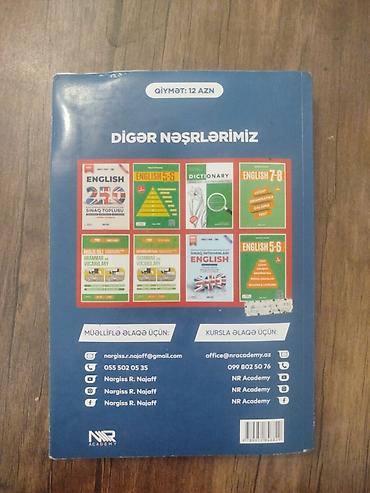 rus dilinde kitablar: Məhsul: “1001 Questions and Answers on English Grammar” – Nərgiz R — 2