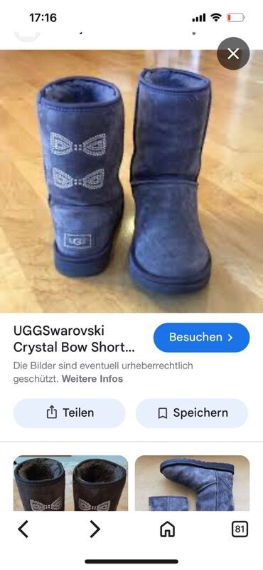 Ugg obuća: Ugg čizme, bоја - Tamnoplava, 37 — 9