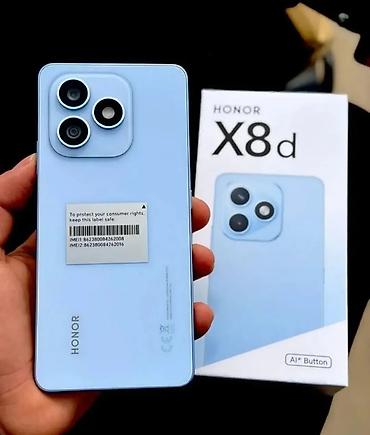 8 gb ram: Honor 128 GB, rəng - Mavi, Barmaq izi, Kredit, Sensor — 1