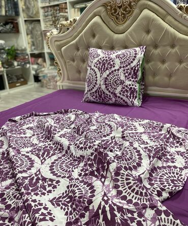 Комплекты постельного белья: Постельное бельё, 100% хлопок, Туркмения, постельное бельё — 50